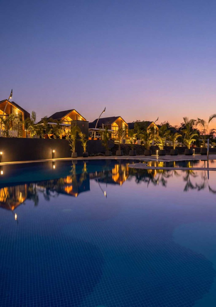 Beverly Hills 2, 3 and 4 BHK villas at twilight